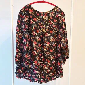 Torrid Rabbit torrid | Tops | Torrid Harper Pullover Blouse Challis Animal Floral ...